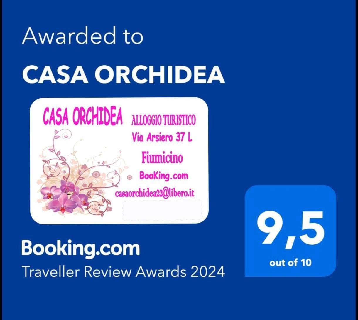フィウミチーノCasa Orchideaアパートメント エクステリア 写真